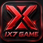 IX7 GAME official-style logo with modern gaming design and bold typography