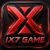 IX7 GAME official-style logo with modern gaming design and bold typography